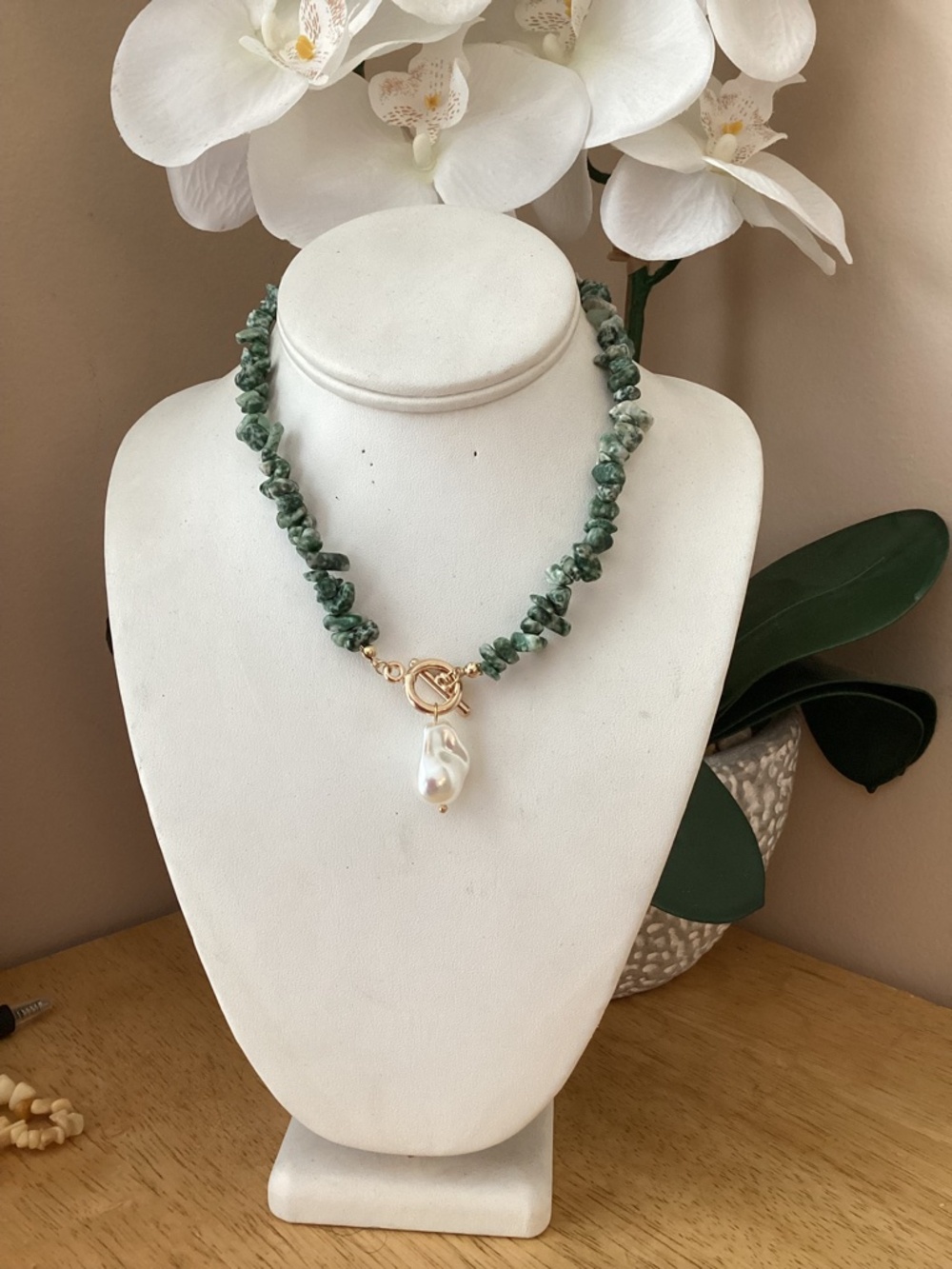High End Jade Necklace Luxury Designer Inspired Statement Jewelry
